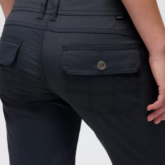 Prana Halle Pants Outdoor Hiking Roll Up - Picture 2 of 10